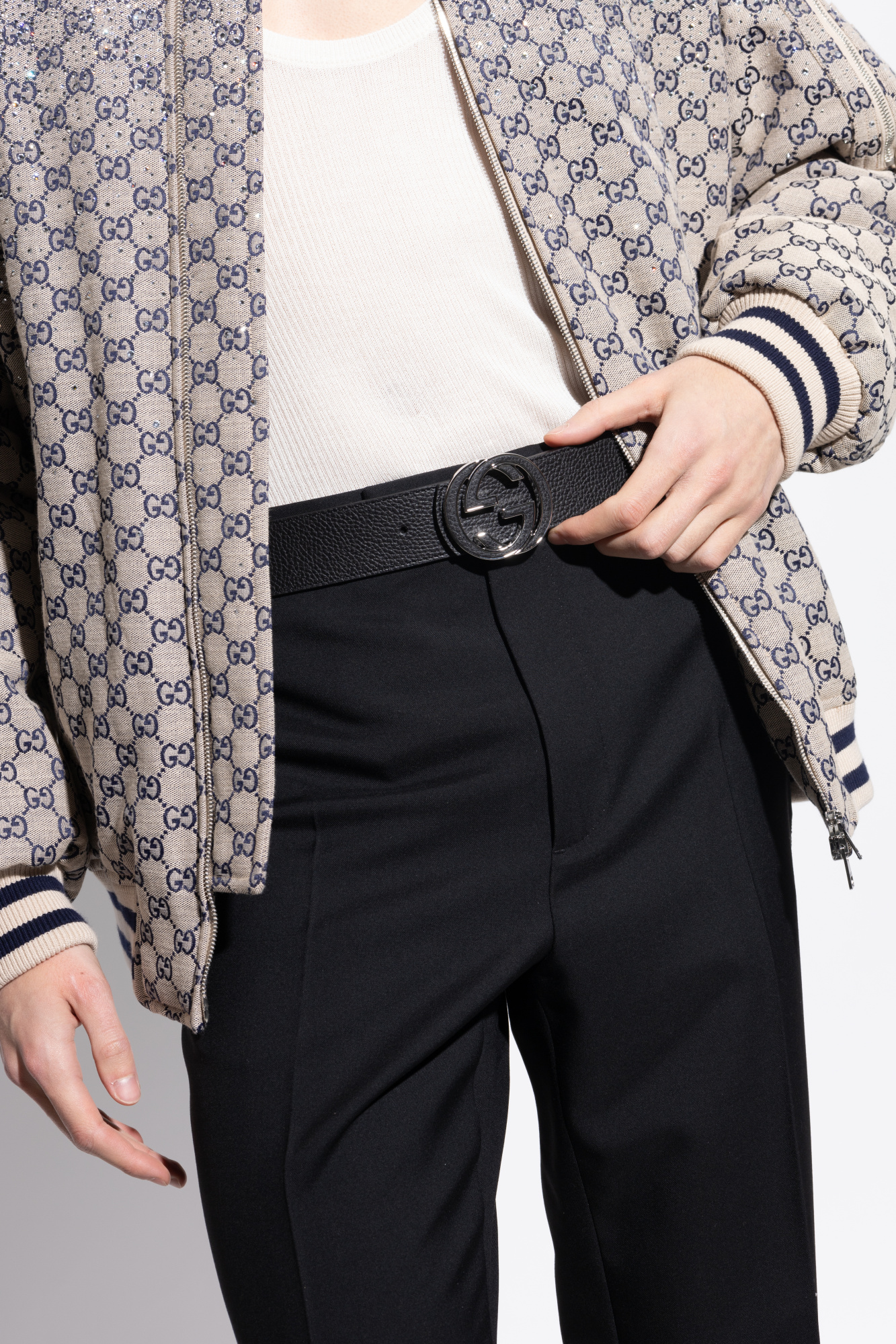 Gucci Belt with logo | Men's Accessories | Vitkac